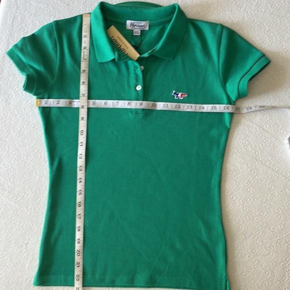 NWT Women’s Kitsuné Parisien Polo / Green - Picture 7 of 10